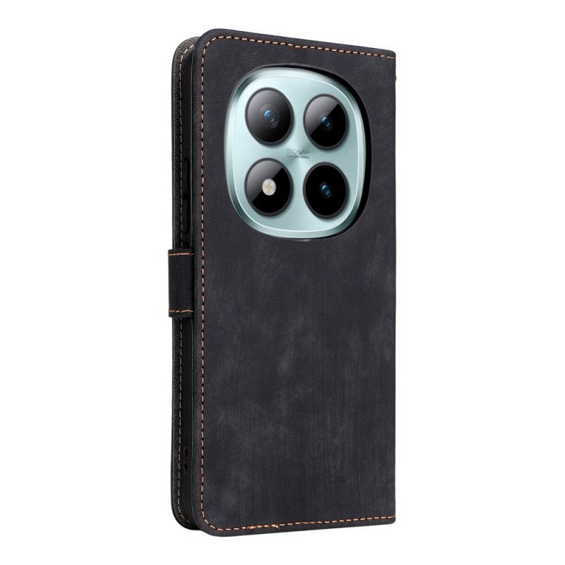 Δερματινη Θηκη Xiaomi Redmi Note 15 Pro 5g Κλείδωμα Rfid Και Λουράκι