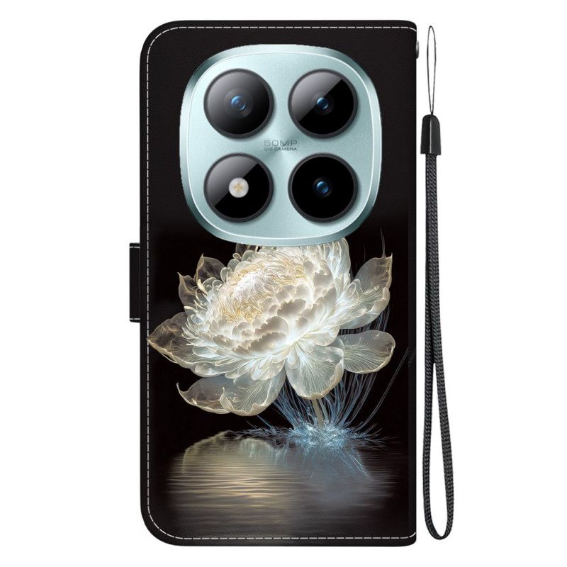 Δερματινη Θηκη Xiaomi Redmi Note 15 Pro 5g Παιώνια Crista