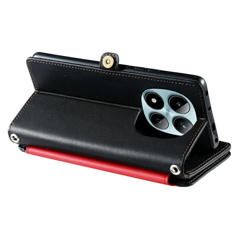 Δερματινη Θηκη Xiaomi Redmi Note 15 Pro 5g Πορτοφόλι Σιλικόνης