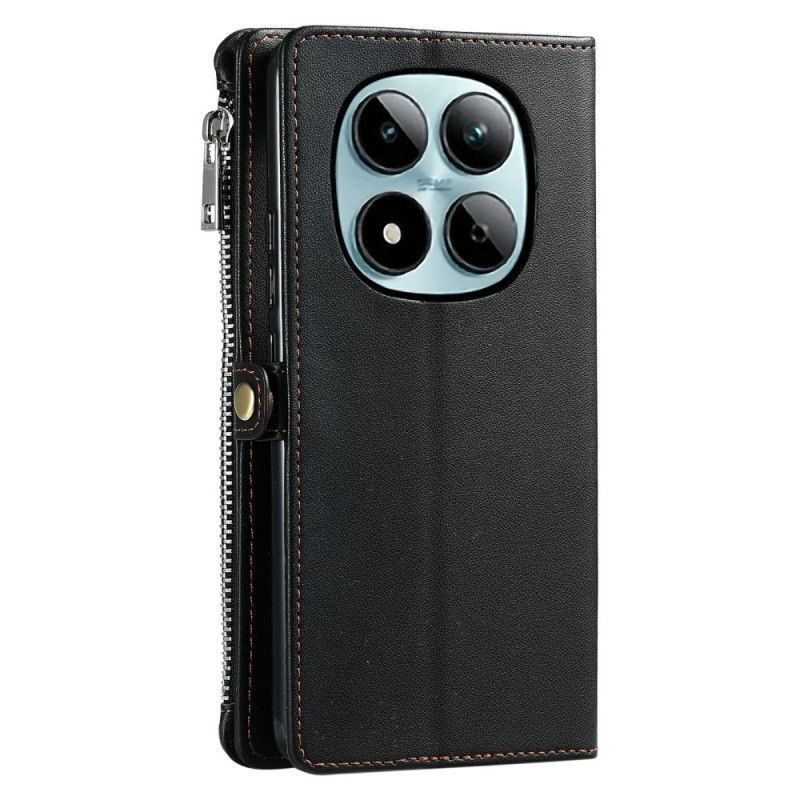 Δερματινη Θηκη Xiaomi Redmi Note 15 Pro 5g Πορτοφόλι Σιλικόνης