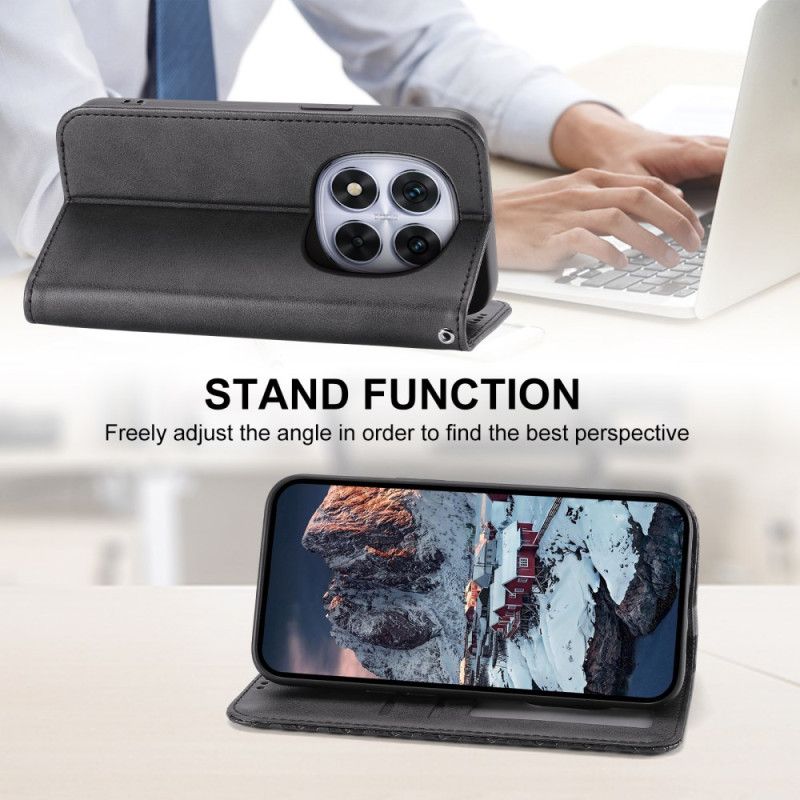 Δερματινη Θηκη Xiaomi Redmi Note 15 Pro 5g Θήκες Κινητών Διαμαντένιο Στάμπο Με Λουράκι