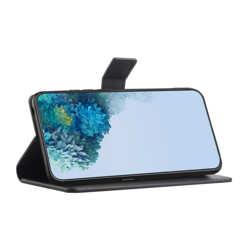 Δερματινη Θηκη Xiaomi Redmi Note 15 Pro 5g Υφή Λίτσι Σιλικόνης