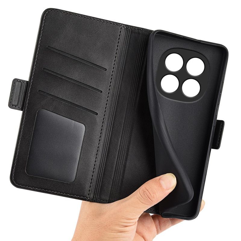 Δερματινη Θηκη Xiaomi Redmi Note 15 Pro Plus 5g Διπλό Κούμπωμα Σιλικόνης