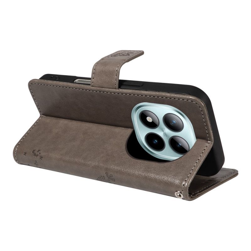 Δερματινη Θηκη Xiaomi Redmi Note 15 Pro Plus 5g Γάτα Και Δέντρο