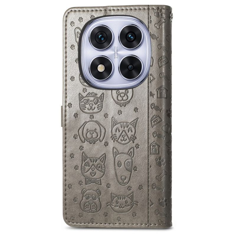 Δερματινη Θηκη Xiaomi Redmi Note 15 Pro Plus 5g Κινούμενα Ζώα