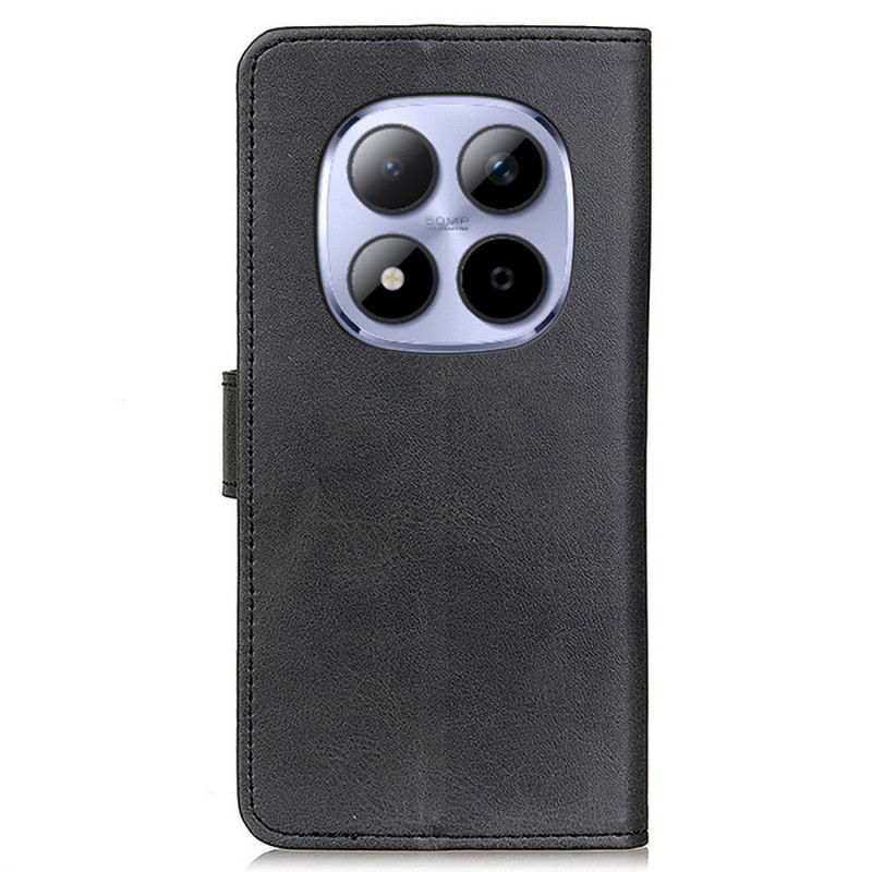 Δερματινη Θηκη Xiaomi Redmi Note 15 Pro Plus 5g Ματ Τεχνητό Δέρμα Σιλικόνης