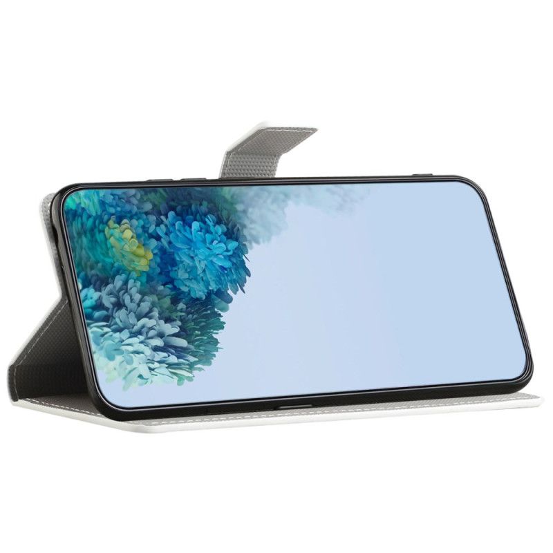 Δερματινη Θηκη Xiaomi Redmi Note 15 Pro Plus 5g Πεταλούδες Σε Λευκό Φόντο