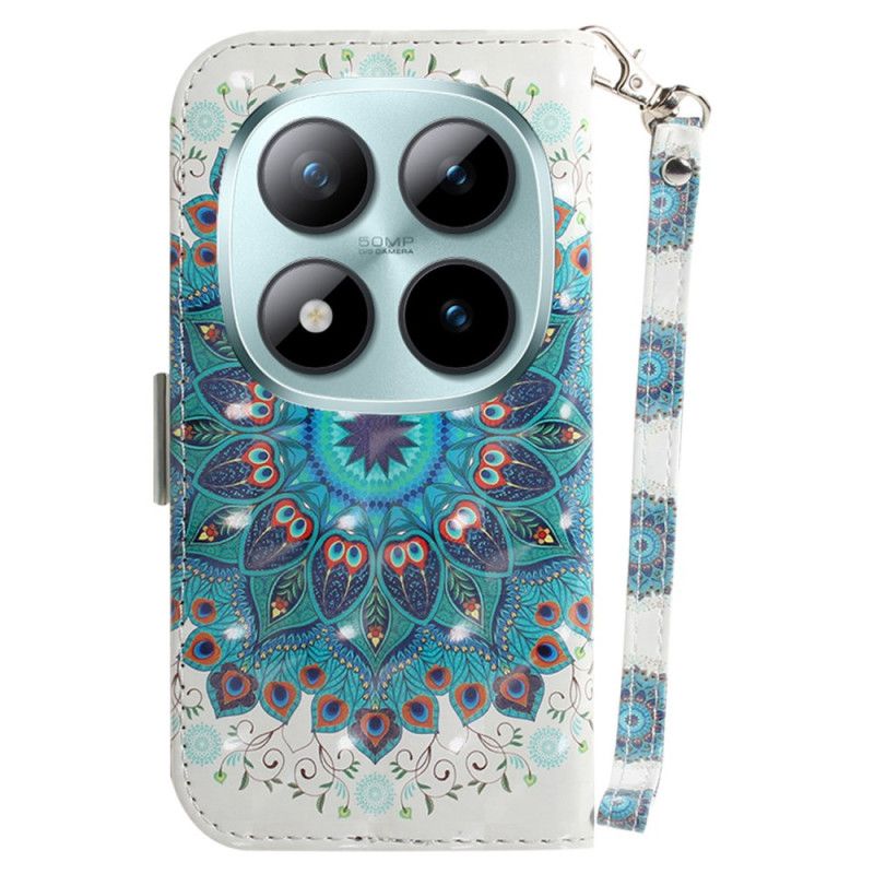 Δερματινη Θηκη Xiaomi Redmi Note 15 Pro Plus 5g Πράσινο Μάνταλα Με Τιράντες Σιλικόνης