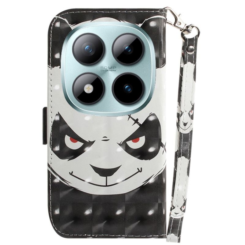 Δερματινη Θηκη Xiaomi Redmi Note 15 Pro Plus 5g Θυμωμένο Πάντα Με Τιράντες