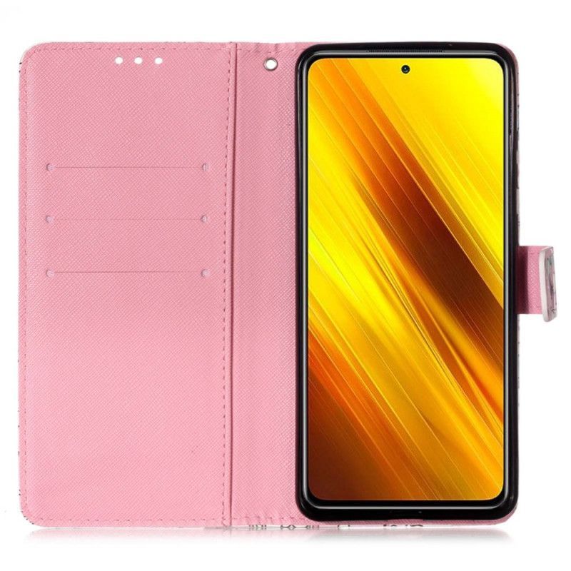 Εξώφυλλο Xiaomi Poco X3 Ακουαρέλα Παπαρούνας
