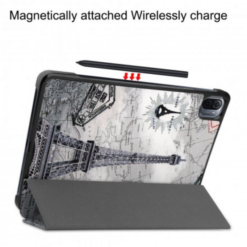 Έξυπνη Θήκη Xiaomi Pad 5 Eiffel Tower Θήκη Για Στυλό