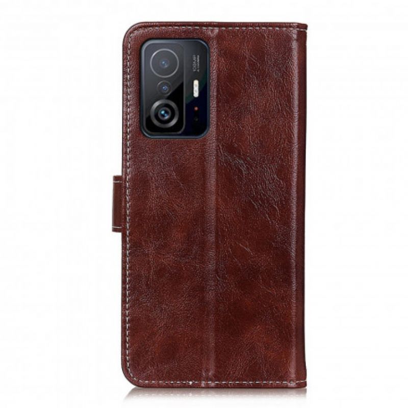 Γυαλιστερό Κάλυμμα Xiaomi 11T / 11T Pro Και Ορατές Ραφές