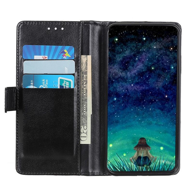 Κάλυμμα Folio Xiaomi Mi 10T / 10T Pro Μαύρο Έκδοση Ρετρό Πριτσίνια