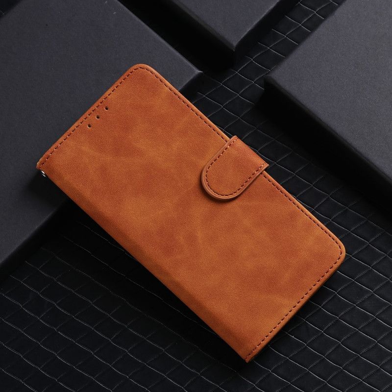 Κάλυμμα Folio Xiaomi Mi 11 Μαύρο Άγγιγμα Δέρματος