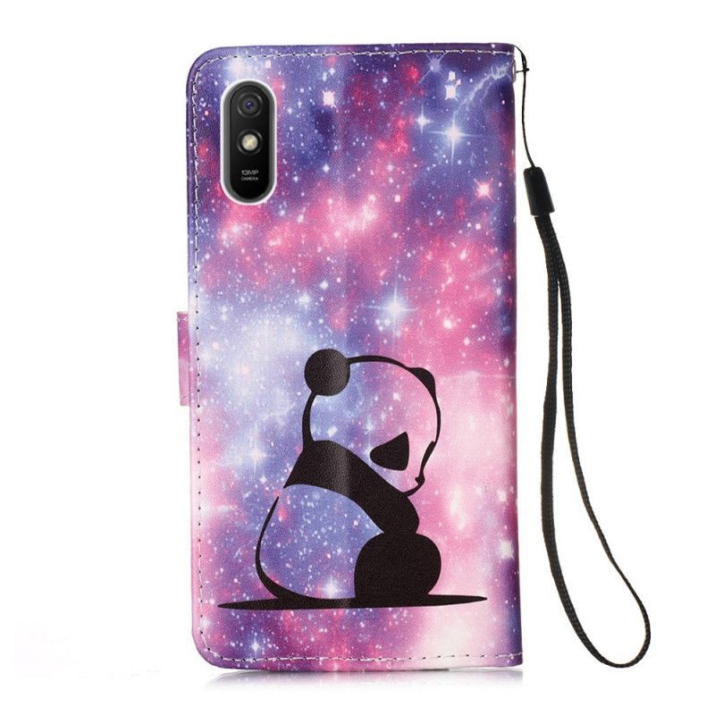 Κάλυμμα Folio Xiaomi Redmi 9A Θήκες Κινητών Στρινγκ Panda Daydreams