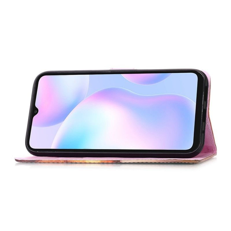 Κάλυμμα Folio Xiaomi Redmi 9A Θήκες Κινητών Στρινγκ Panda Daydreams