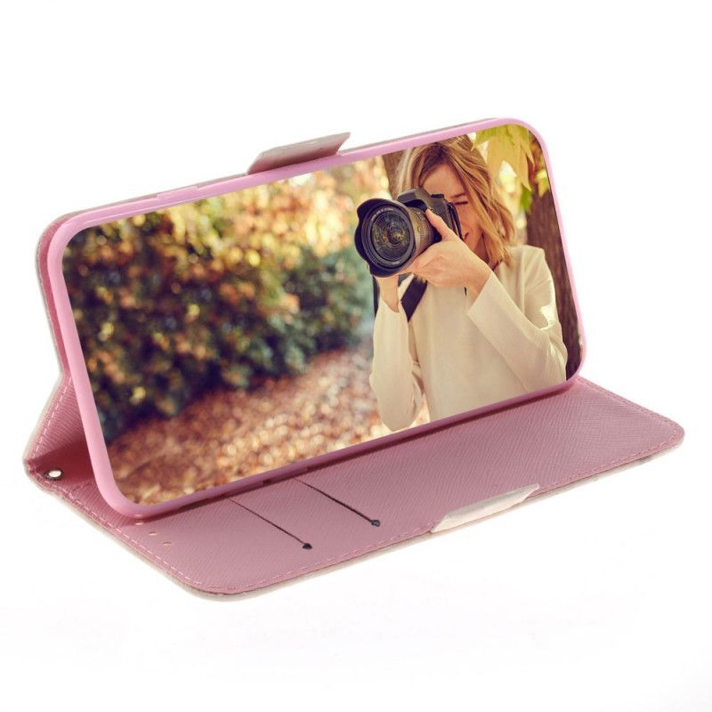 Κάλυμμα Folio Xiaomi Redmi 9C Panda Love Λουράκι