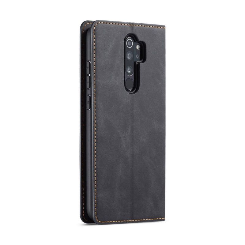 Κάλυμμα Folio Xiaomi Redmi Note 8 Pro Μαύρο Forwenw Δερμάτινο Εφέ