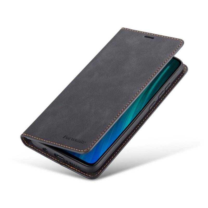 Κάλυμμα Folio Xiaomi Redmi Note 8 Pro Μαύρο Forwenw Δερμάτινο Εφέ