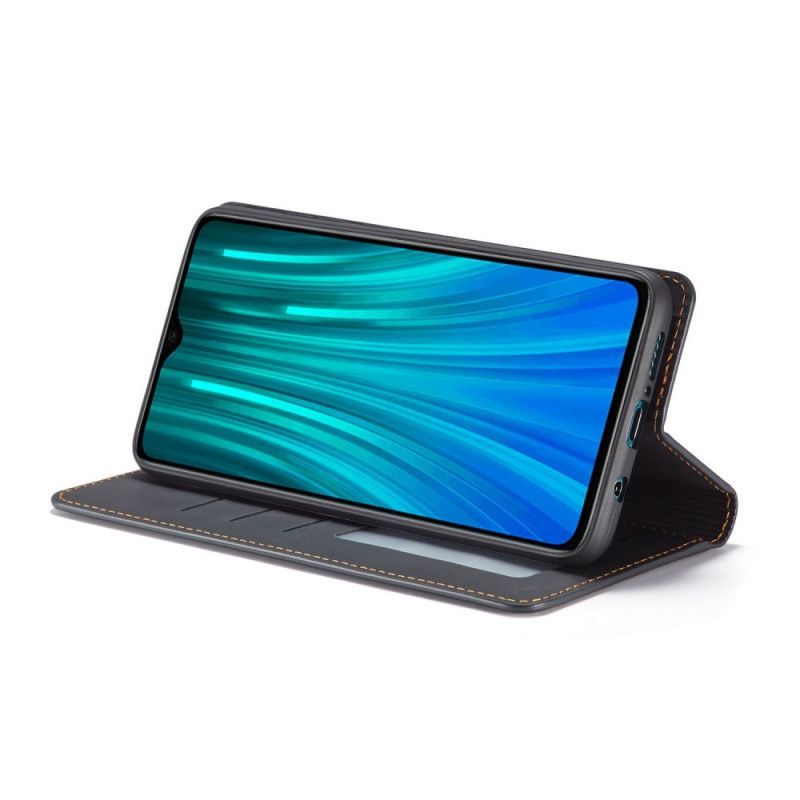 Κάλυμμα Folio Xiaomi Redmi Note 8 Pro Μαύρο Forwenw Δερμάτινο Εφέ