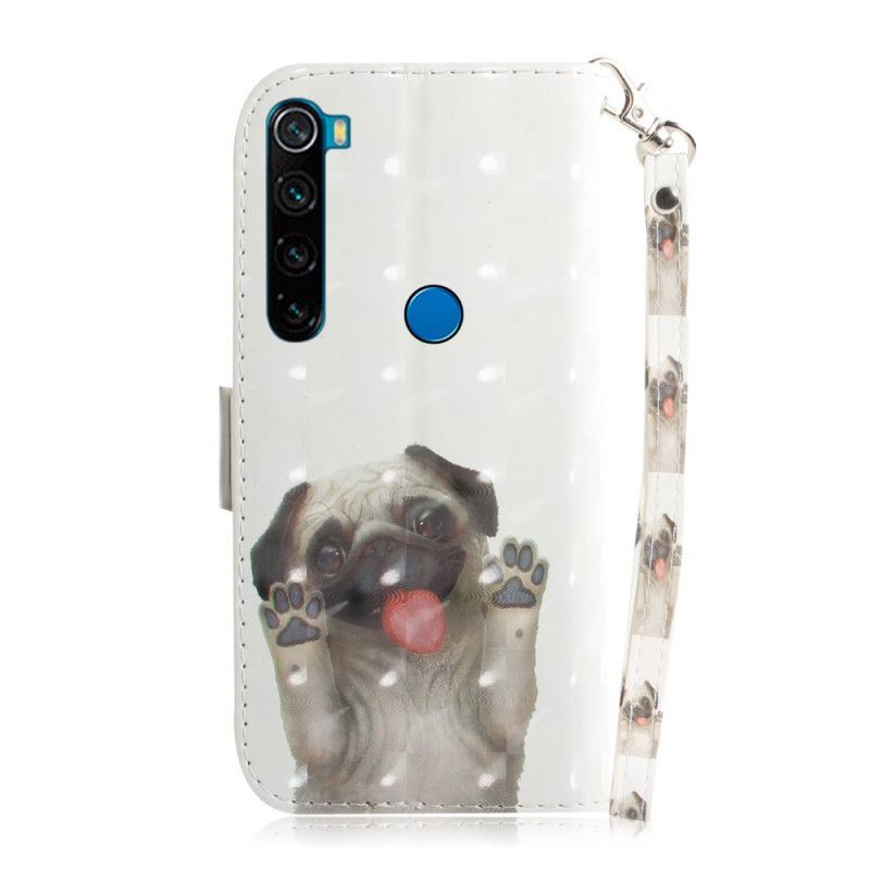 Κάλυμμα Folio Xiaomi Redmi Note 8T Θήκες Κινητών Αγαπώ Το Λουρί Του Σκύλου Μου