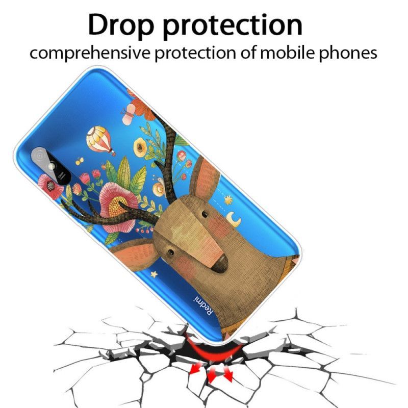 Κάλυμμα Για Xiaomi Redmi 9A Ελάφια Φυλής