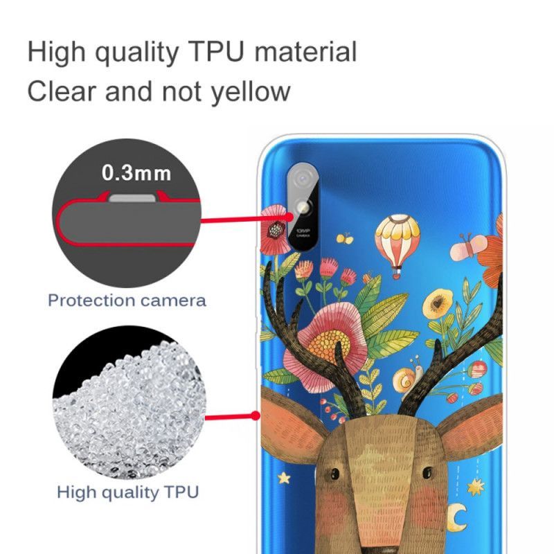 Κάλυμμα Για Xiaomi Redmi 9A Ελάφια Φυλής