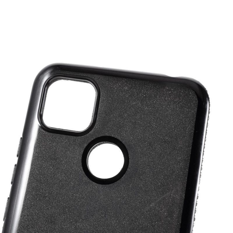 Κάλυμμα Για Xiaomi Redmi 9C Κόκκινο Πούλιες Και Δαχτυλίδι Με Διαμάντια