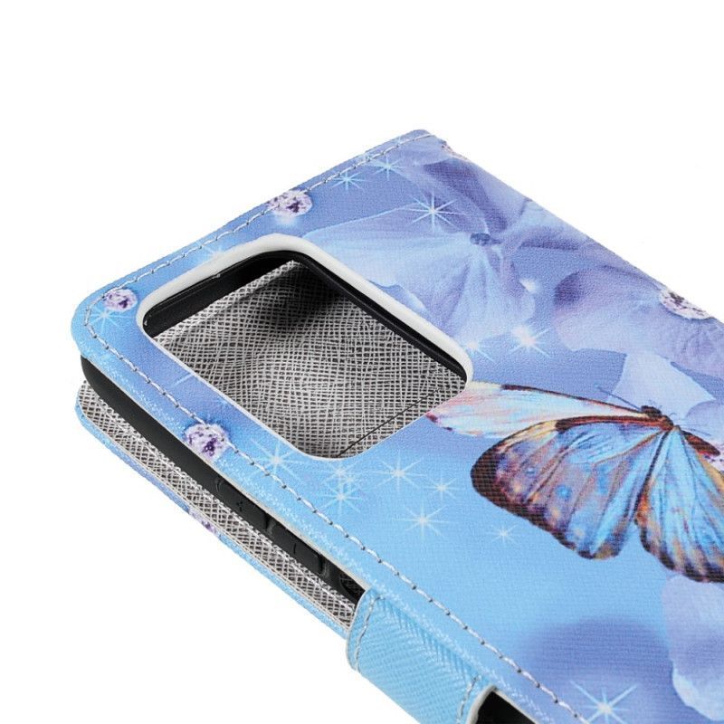 Κάλυμμα Xiaomi 11T / 11T Pro Strap Διαμαντένιες Πεταλούδες