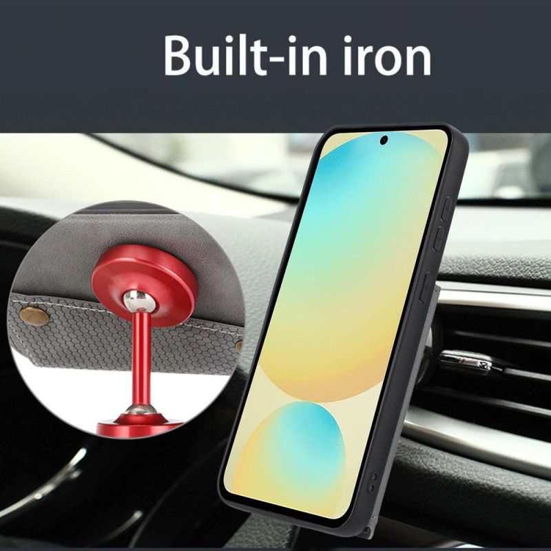 Κάλυμμα Xiaomi 15 Δερμάτινη Θήκη Καρτών Και Βάση