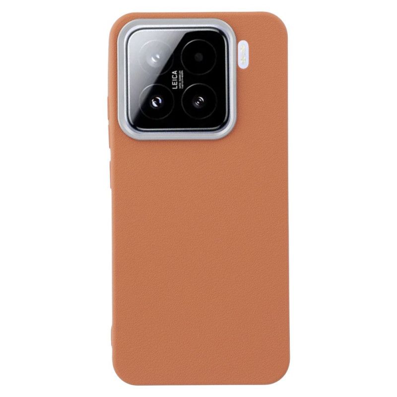 Κάλυμμα Xiaomi 15 Δερμάτινη Υφή