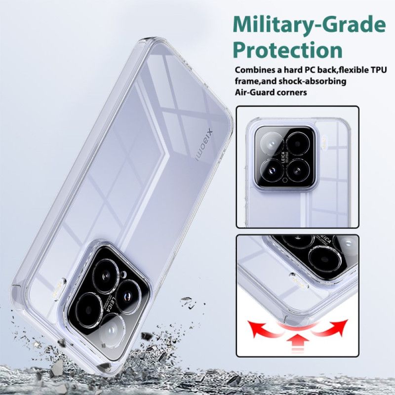 Κάλυμμα Xiaomi 15 Διαφανής Προστασία Από Τους Κραδασμούς