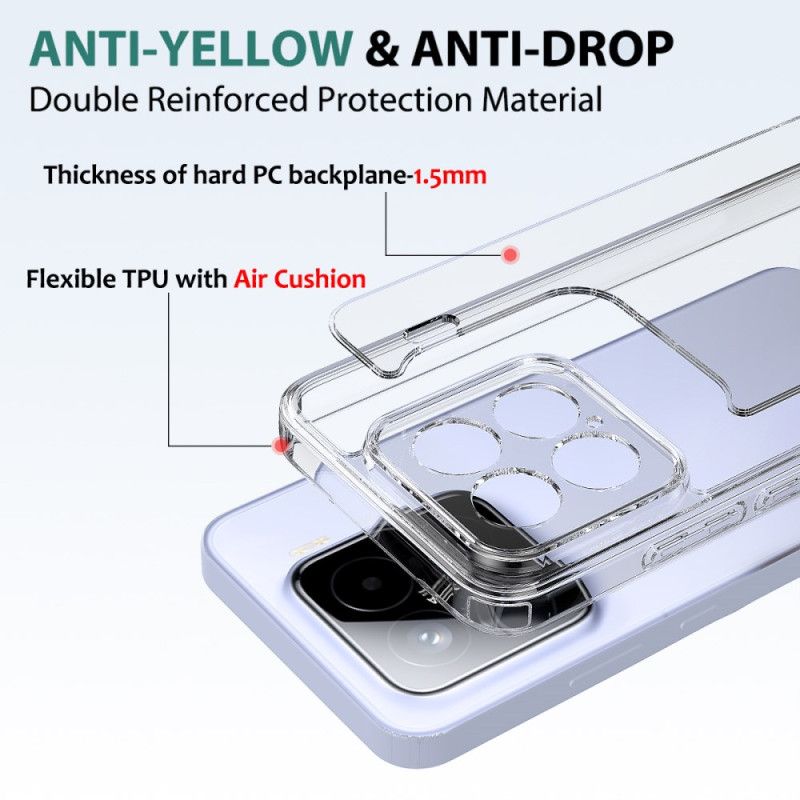 Κάλυμμα Xiaomi 15 Διαφανής Προστασία Από Τους Κραδασμούς