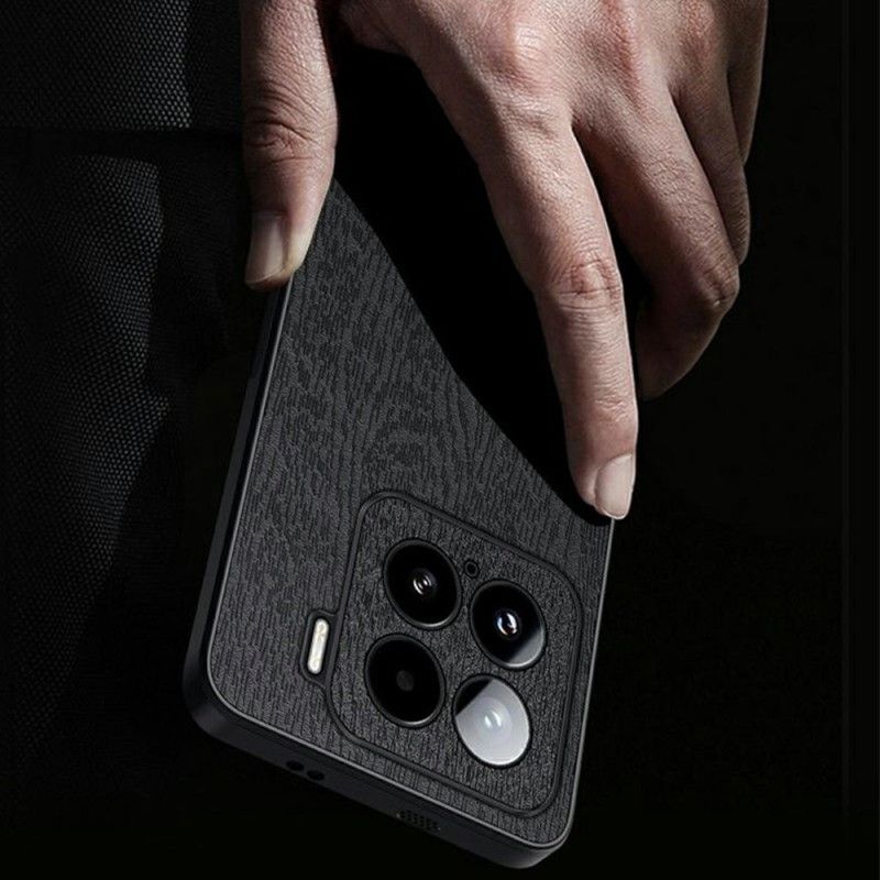 Κάλυμμα Xiaomi 15 Εφέ Ξύλου Σιλικόνης