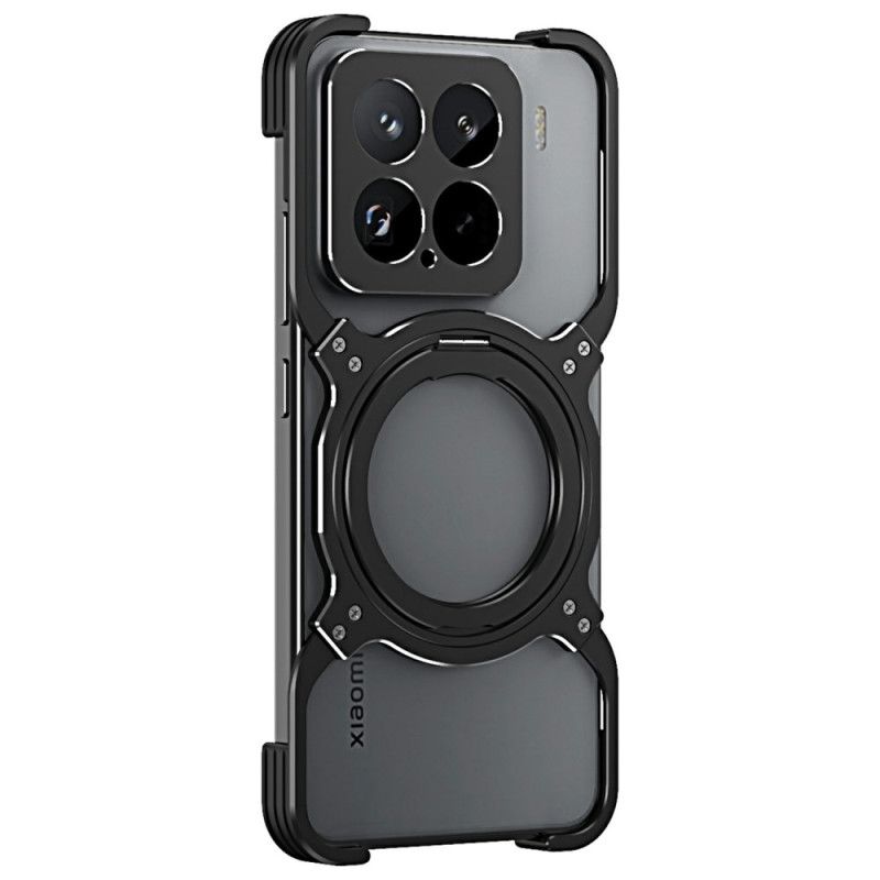 Κάλυμμα Xiaomi 15 Μεταλλική Βάση Και Προφυλακτήρας Σιλικόνης