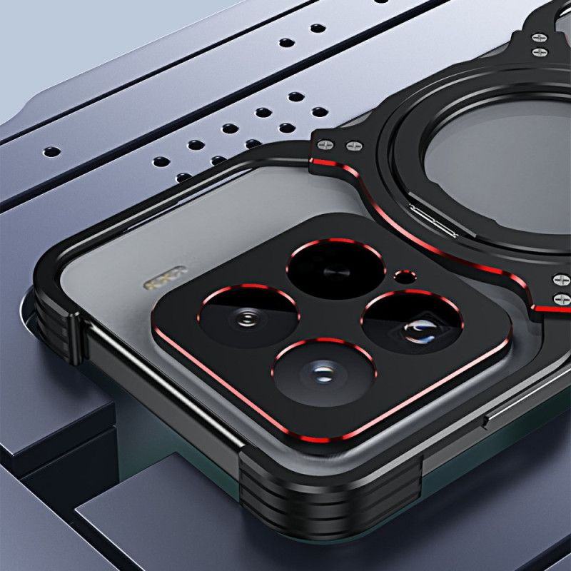 Κάλυμμα Xiaomi 15 Μεταλλική Βάση Και Προφυλακτήρας Σιλικόνης