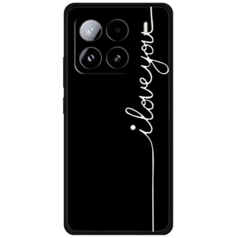 Κάλυμμα Xiaomi 15 Pro Σ' Αγαπώ