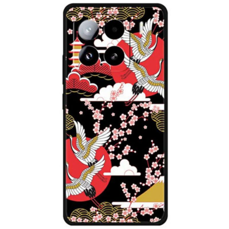 Κάλυμμα Xiaomi 15 Τέσσερις Γερανοί Σε Πτήση