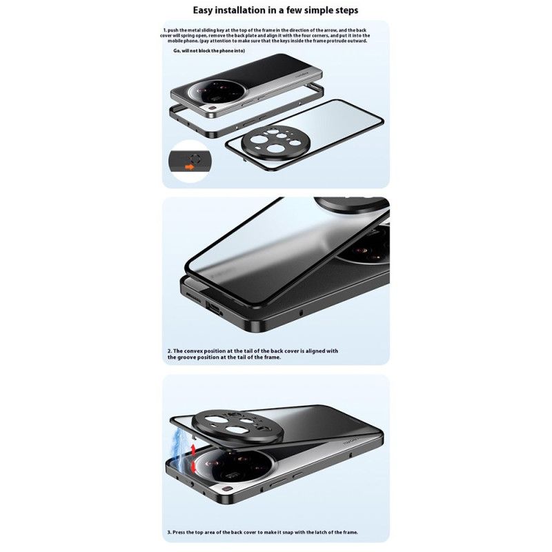 Κάλυμμα Xiaomi 15 Ultra Μηχανισμός Κλειδώματος Pop-up