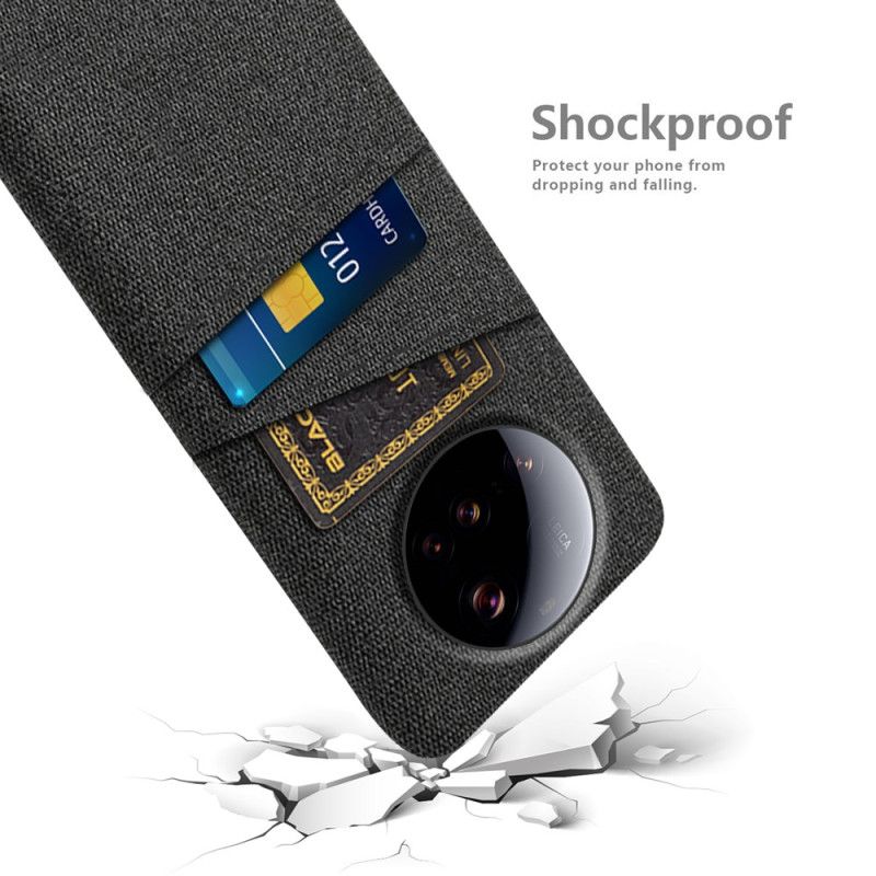 Κάλυμμα Xiaomi 15 Ultra Θήκες Κινητών Υφασμάτινη Διπλή Θήκη Κάρτας