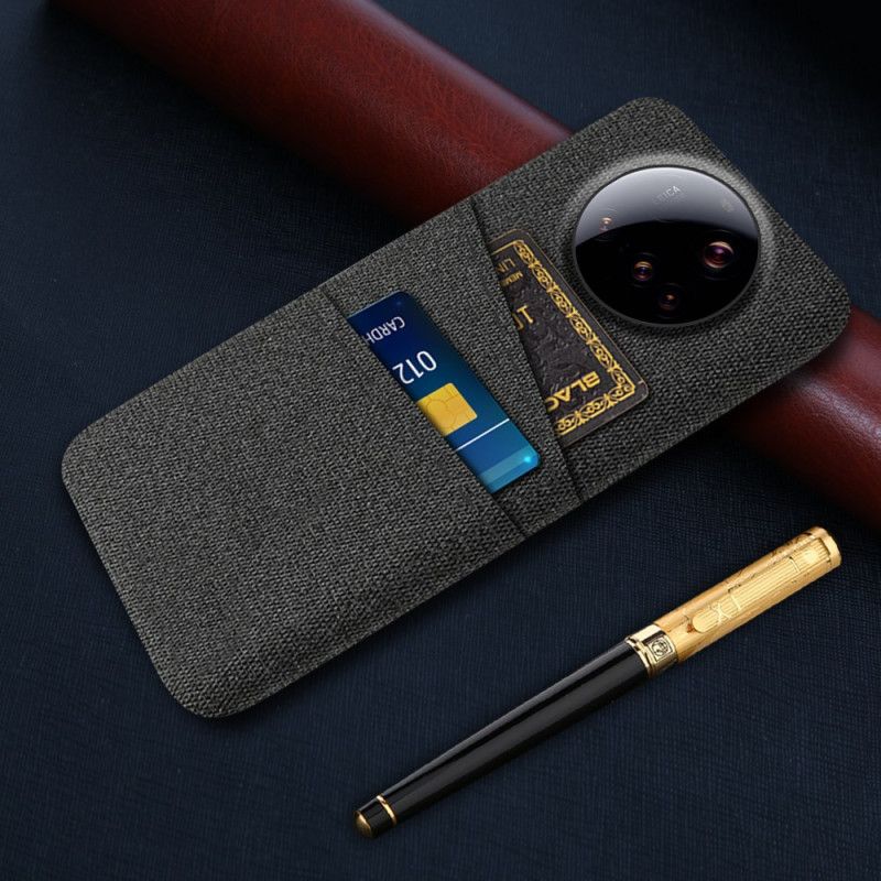 Κάλυμμα Xiaomi 15 Ultra Θήκες Κινητών Υφασμάτινη Διπλή Θήκη Κάρτας