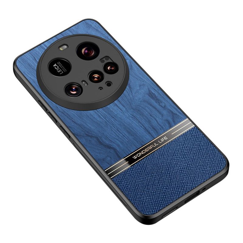 Κάλυμμα Xiaomi 15 Ultra Υφή Ξύλου Σιλικόνης