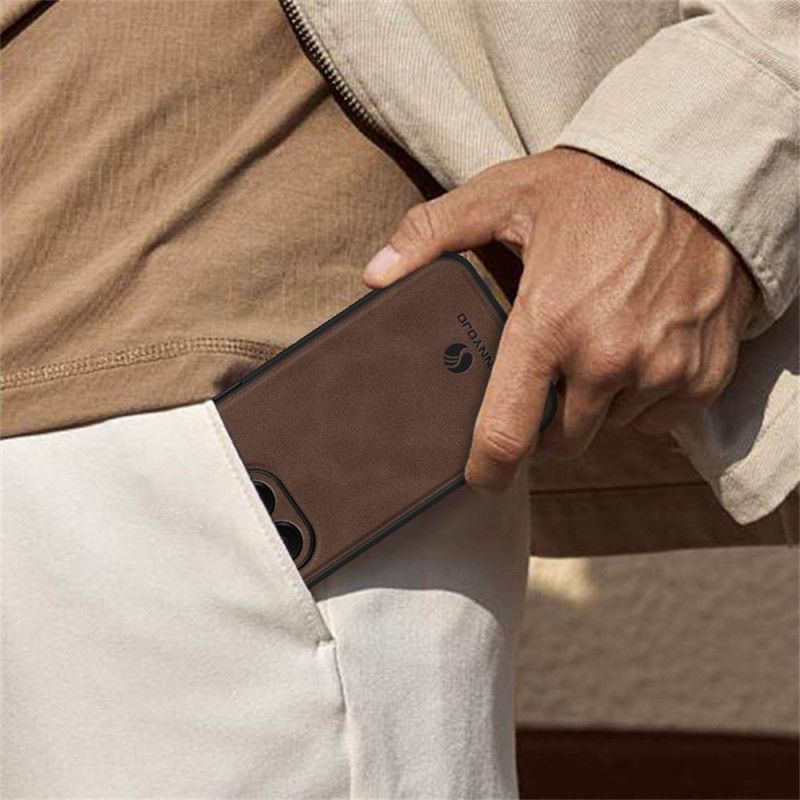 Κάλυμμα Xiaomi 15t Pro Δερμάτινο Εφέ Pinwuyo Σιλικόνης