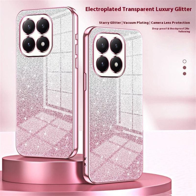 Κάλυμμα Xiaomi 15t Θήκες Κινητών Σχέδιο Με Γκλίτερ Και Διαβάθμιση