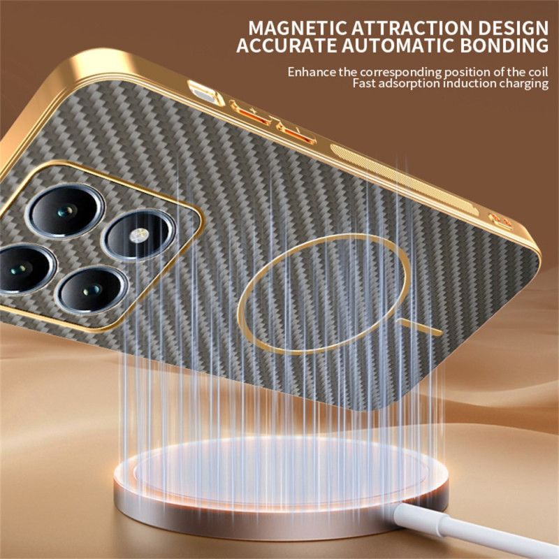 Κάλυμμα Xiaomi 15t Υφή Ινών Άνθρακα