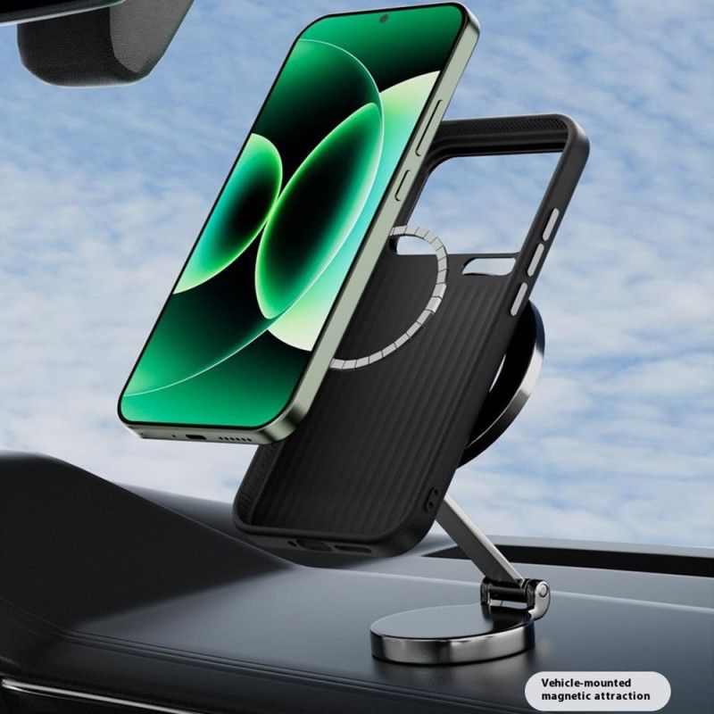 Κάλυμμα Xiaomi 17 Ίνες Άνθρακα Magsafe Abeel Σιλικόνης