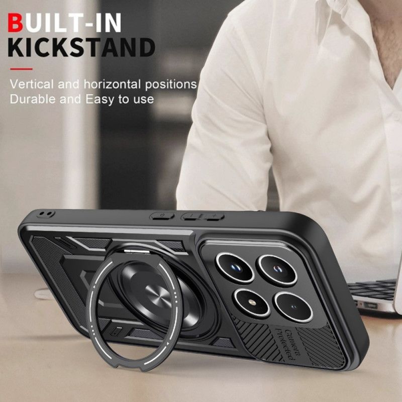 Κάλυμμα Xiaomi 17 Μαγνητικό Με Περιστρεφόμενη Βάση Σιλικόνης