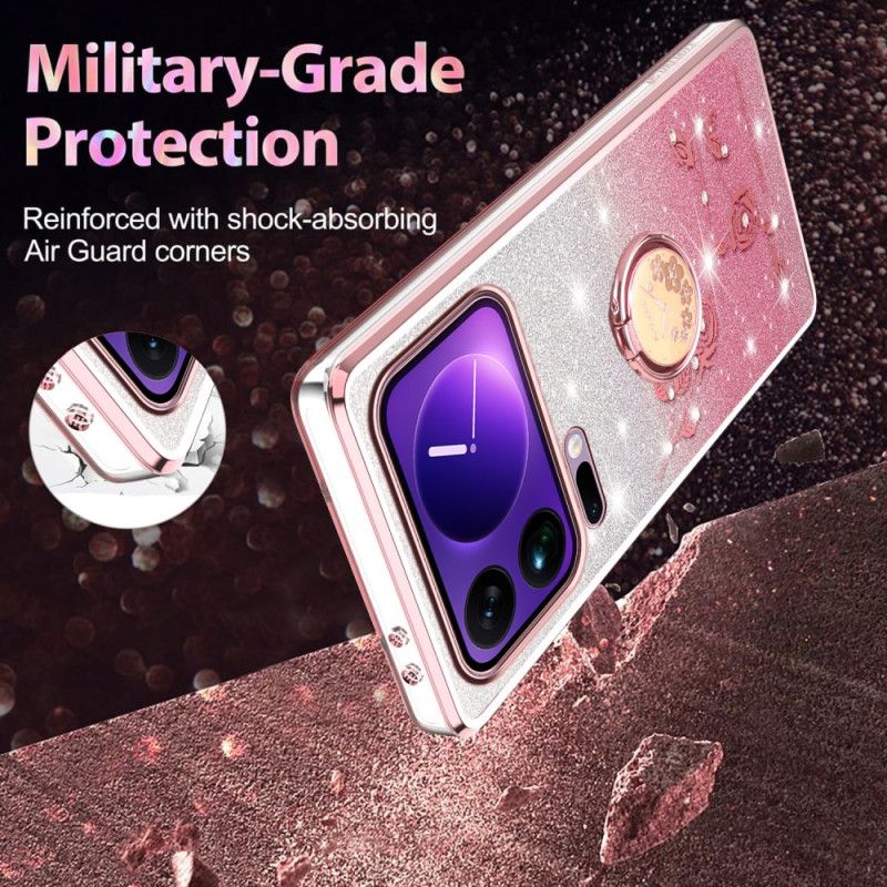 Κάλυμμα Xiaomi 17 Pro Βάση Δαχτυλιδιού Στρας