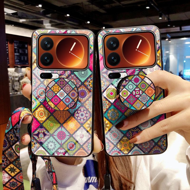 Κάλυμμα Xiaomi 17 Pro Βάση Και Κορδόνι Από Σκληρυμένο Γυαλί