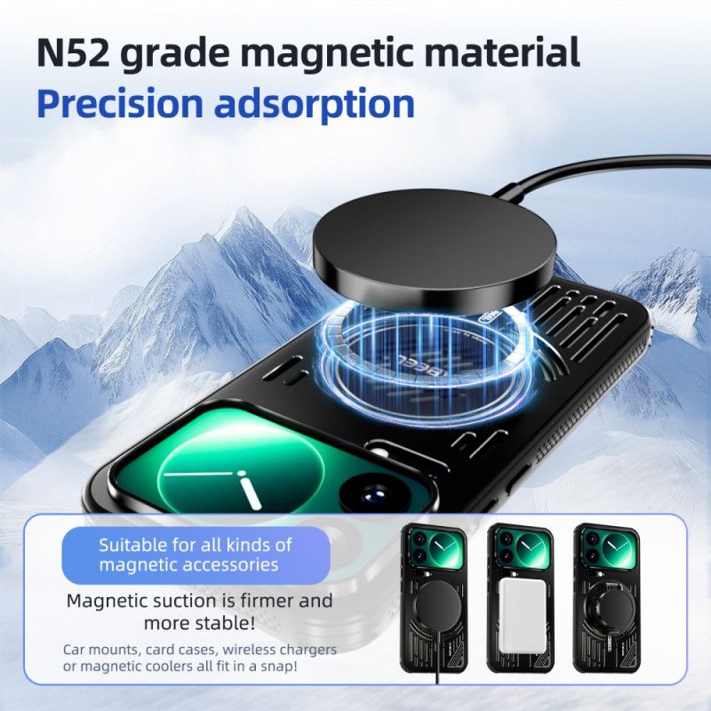 Κάλυμμα Xiaomi 17 Pro Μαγνητικό Abeel Σιλικόνης